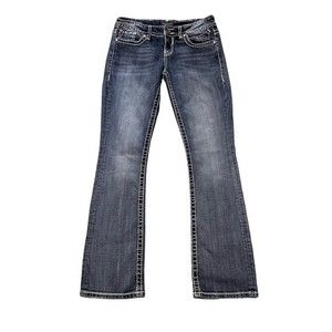 VIGOSS THE DUBLIN BOOT CUT WOMANS SIZE 7 embellished pockets